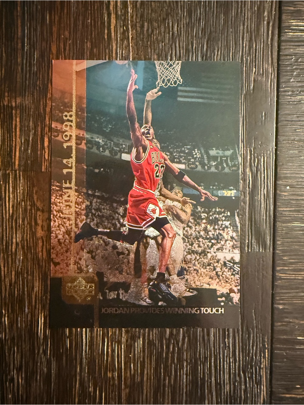 Michael Jordan JUMBO card
